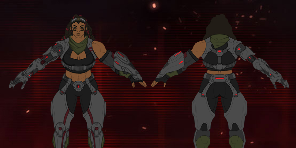 Battlecast Illaoi: Modeling and Texturing – League of Legends