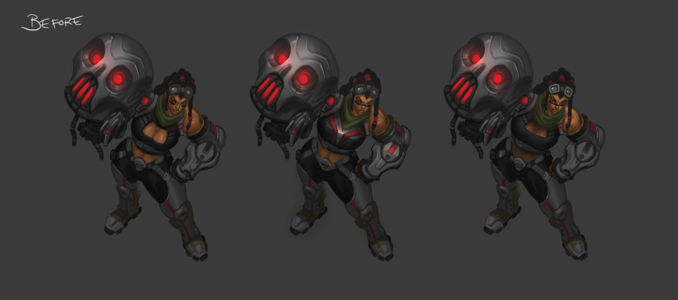 Take a look at the Battlecast Illaoi skin concepts - The Rift Herald