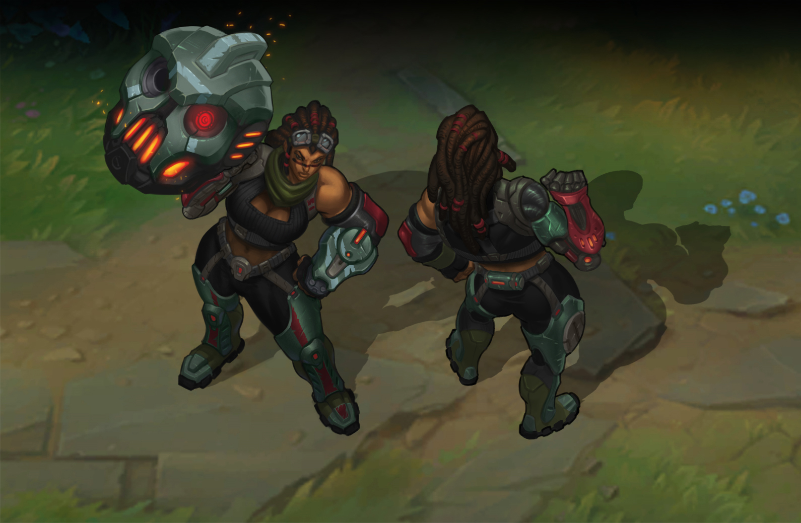 League of Legends - Illaoi Máquina de Combate: começa a montagem