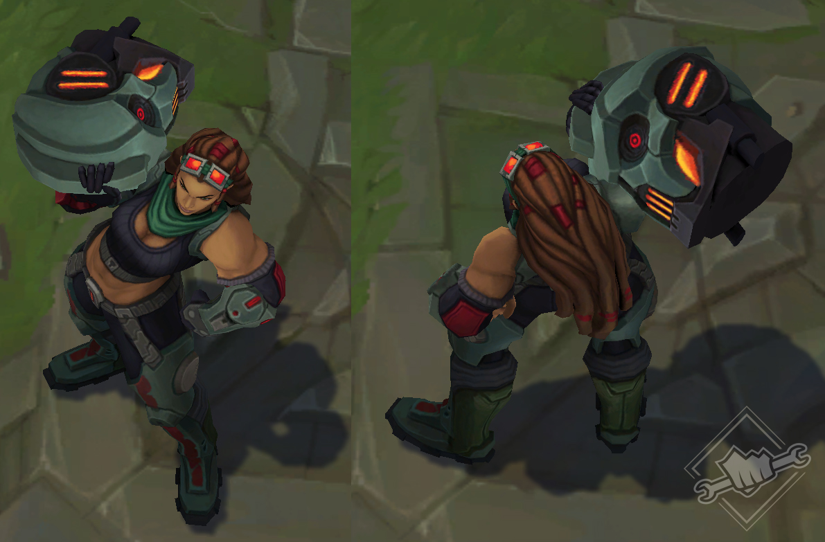 League of Legends  Visual da nova skin da Illaoi dentro do jogo é