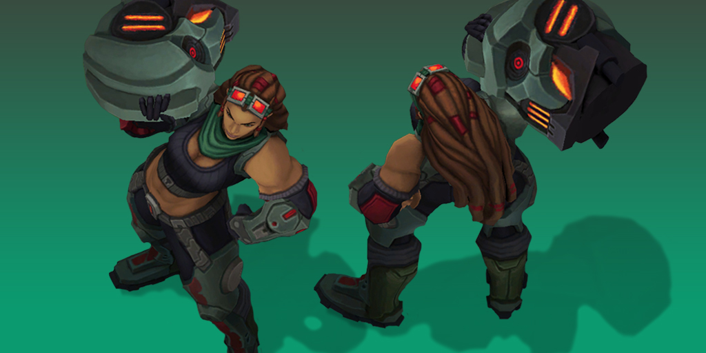 League of Legends Battlecast Illaoi, Behind the Scenes of 3D Modeling
