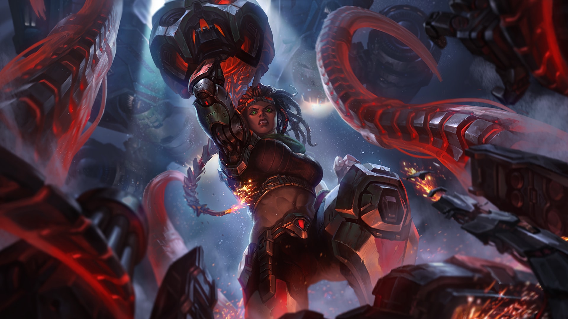 League of Legends - Illaoi Máquina de Combate: começa a montagem