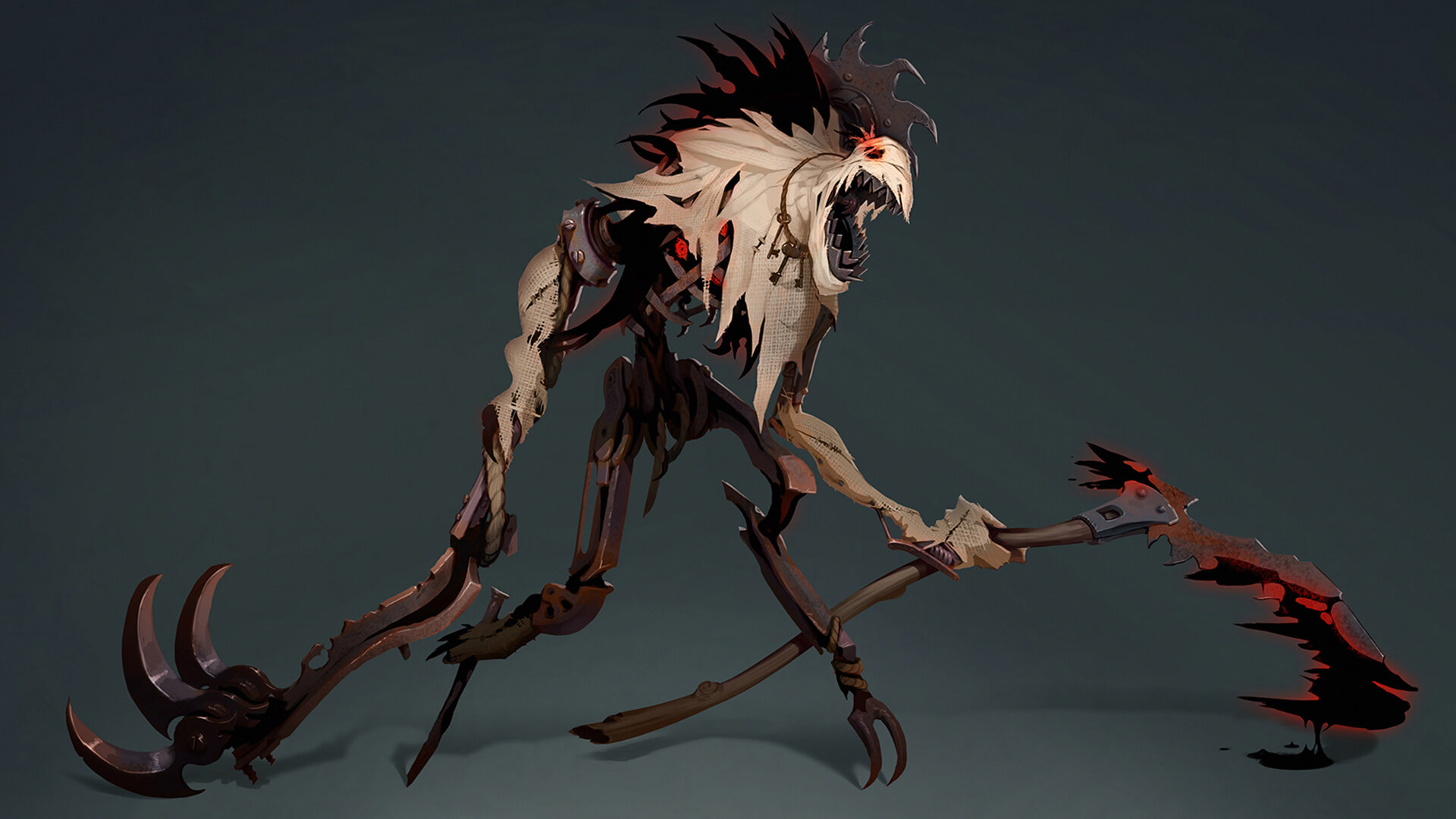 Arte conceitual final do Fiddlesticks